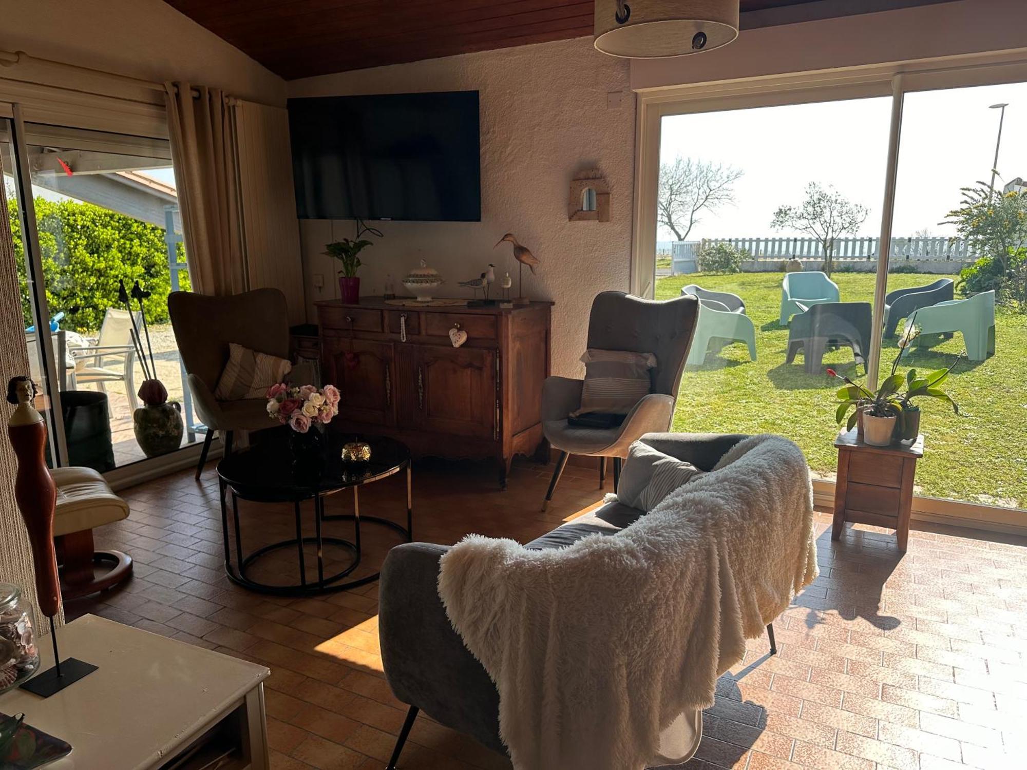 Maison Face A La Mer Rivedoux-Plage Dış mekan fotoğraf